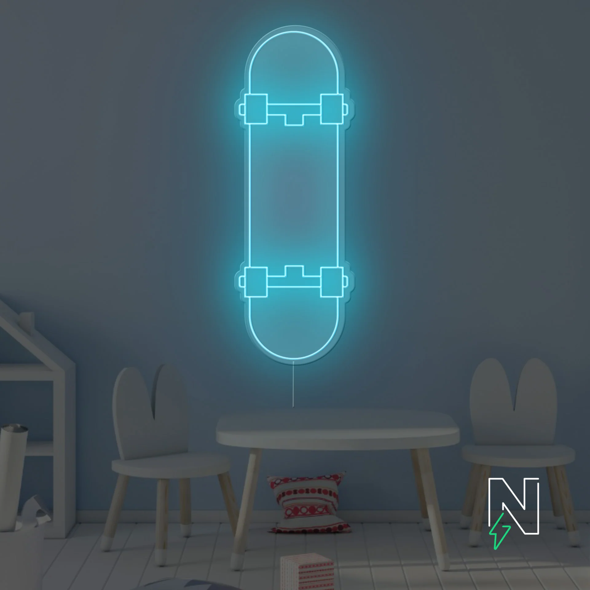 Skate Board Neon Sign - Image 8