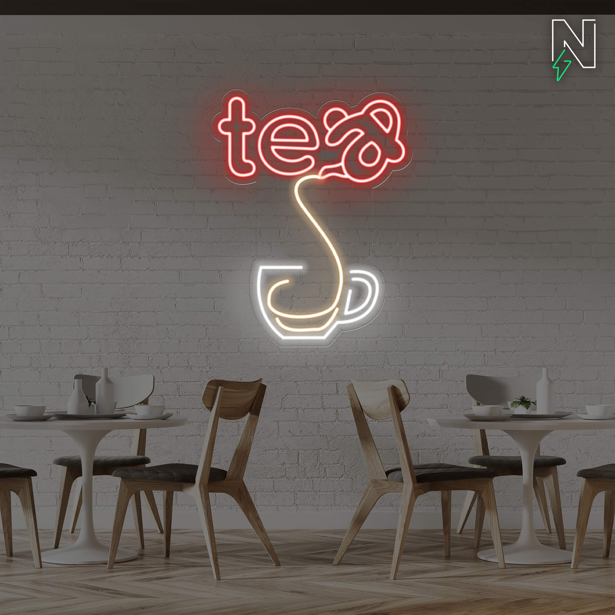 Tea Time Neon Sign - Image 2