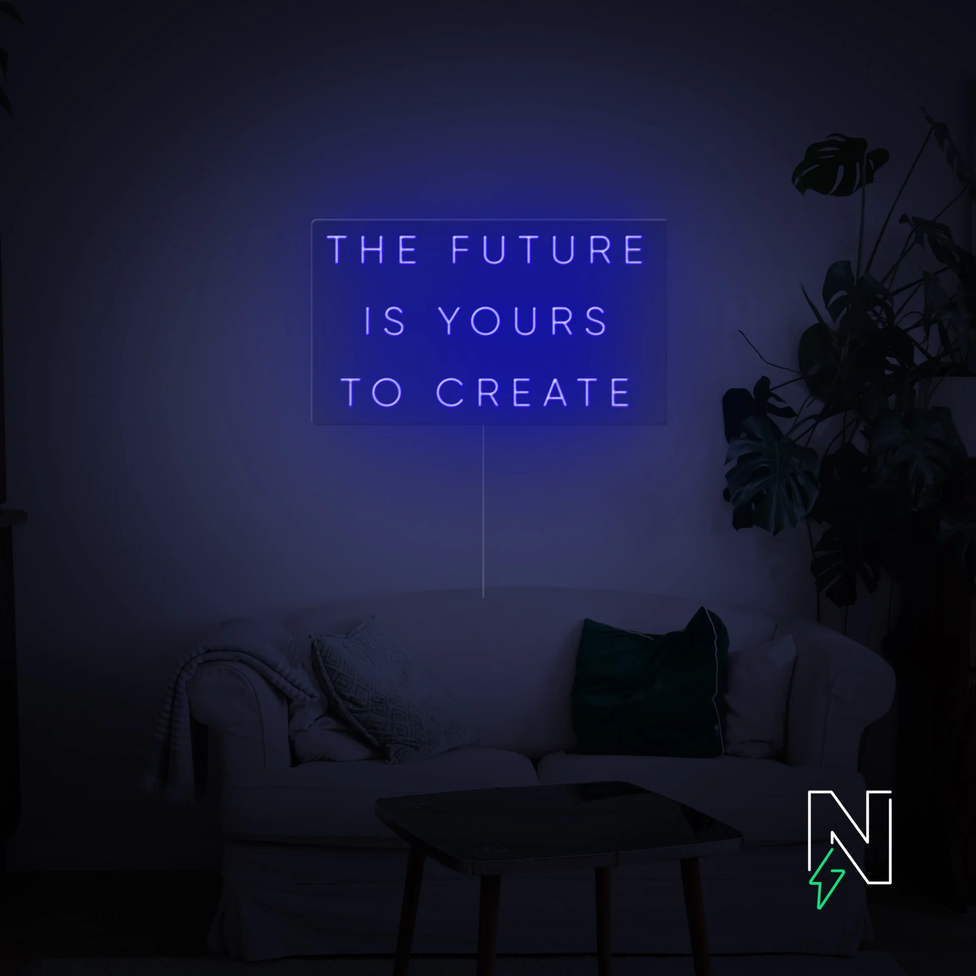 The Future Is Yours to Create Neon Sign - Image 3