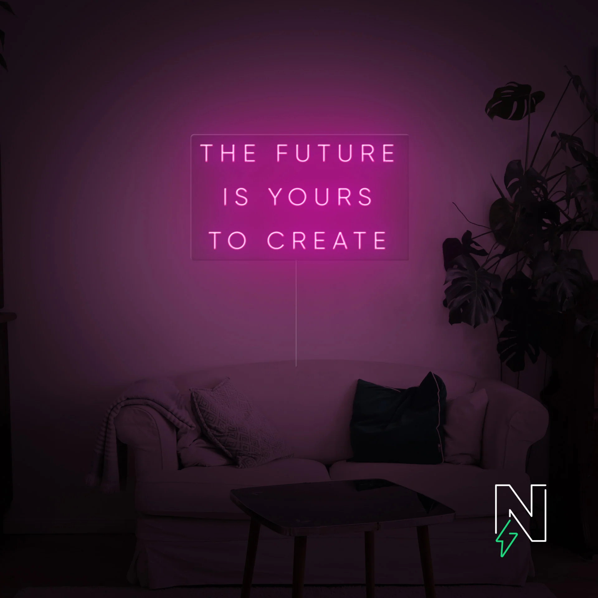 The Future Is Yours to Create Neon Sign - Image 5