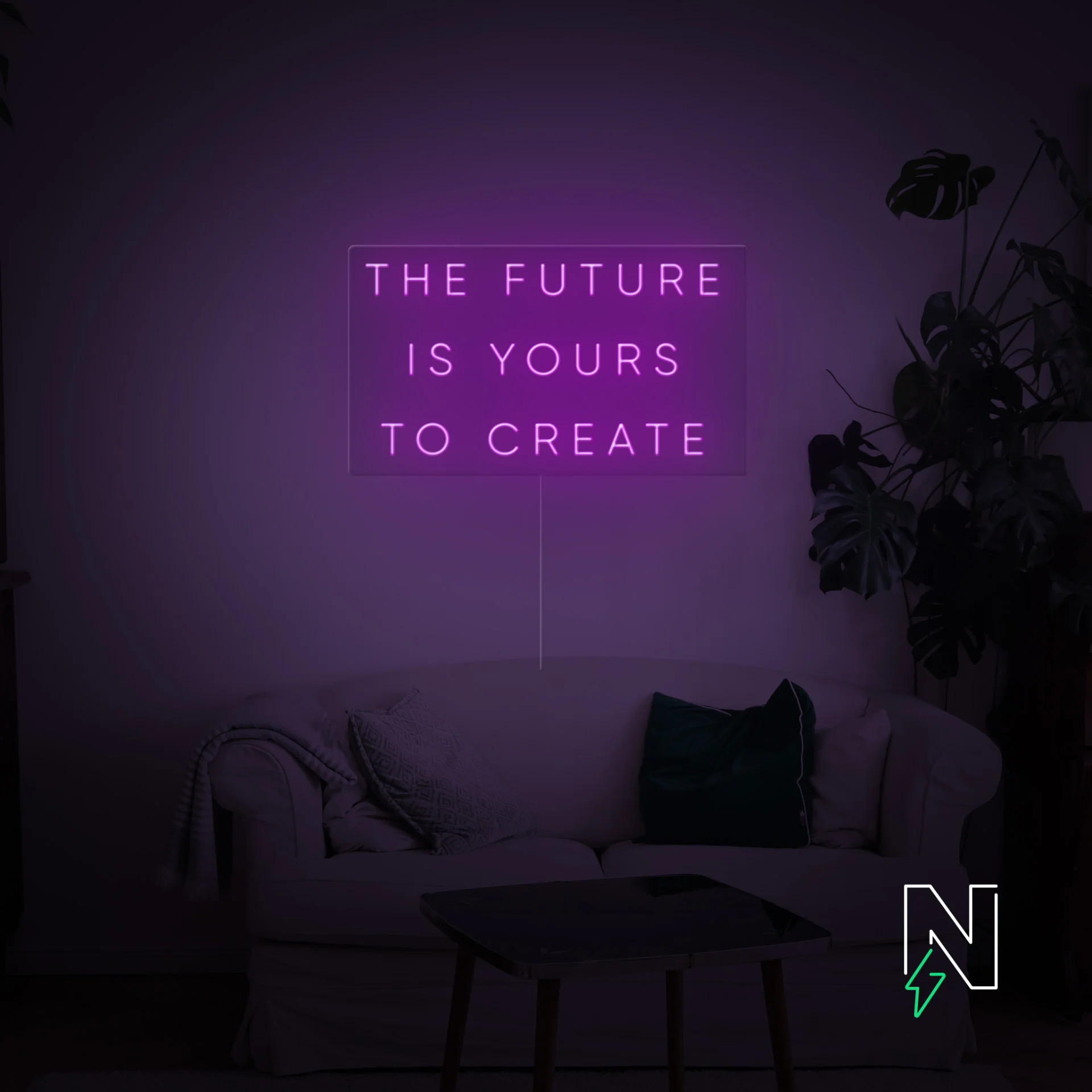 The Future Is Yours to Create Neon Sign - Image 9
