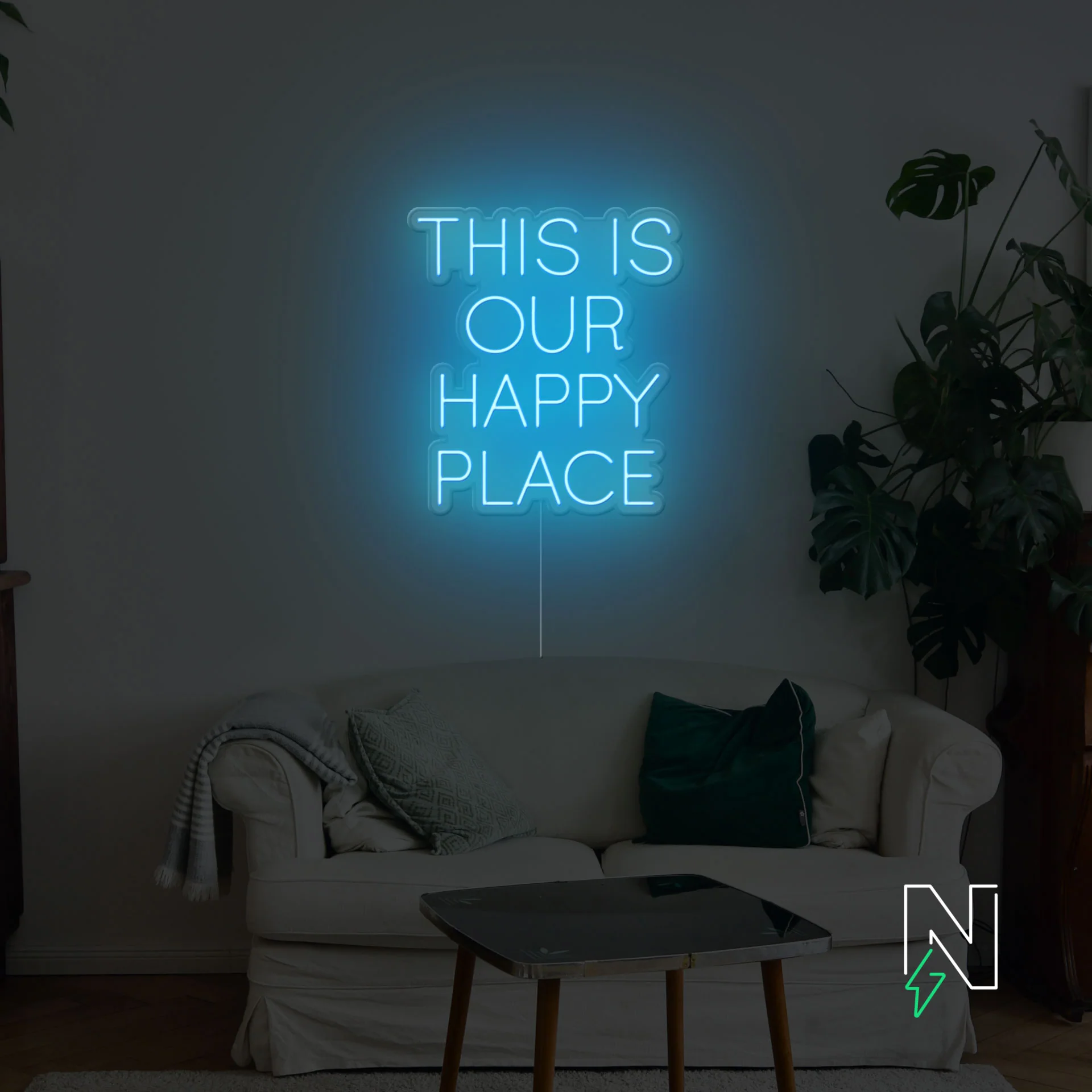 This Is Our Happy Place Neon Sign - Image 10