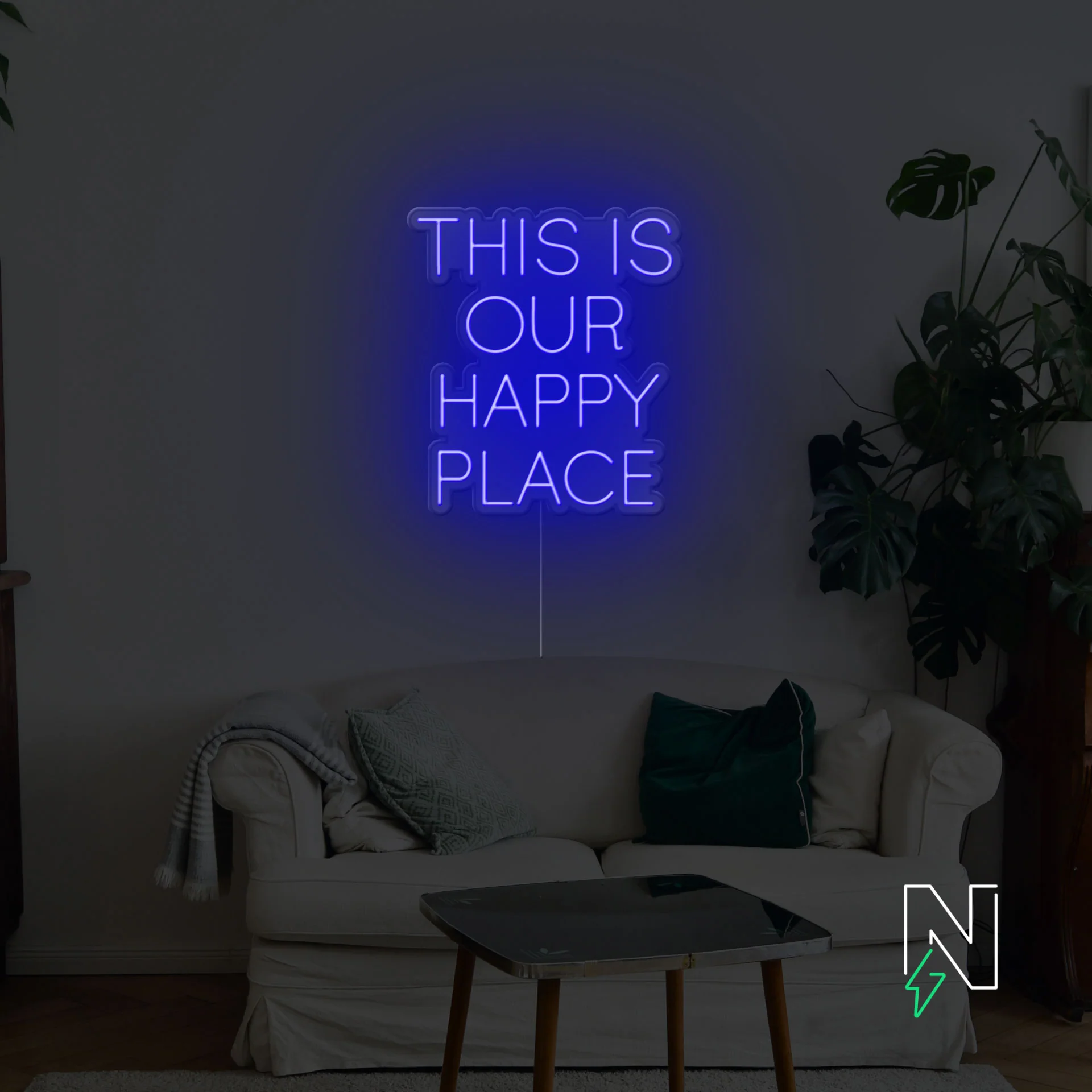 This Is Our Happy Place Neon Sign - Image 5
