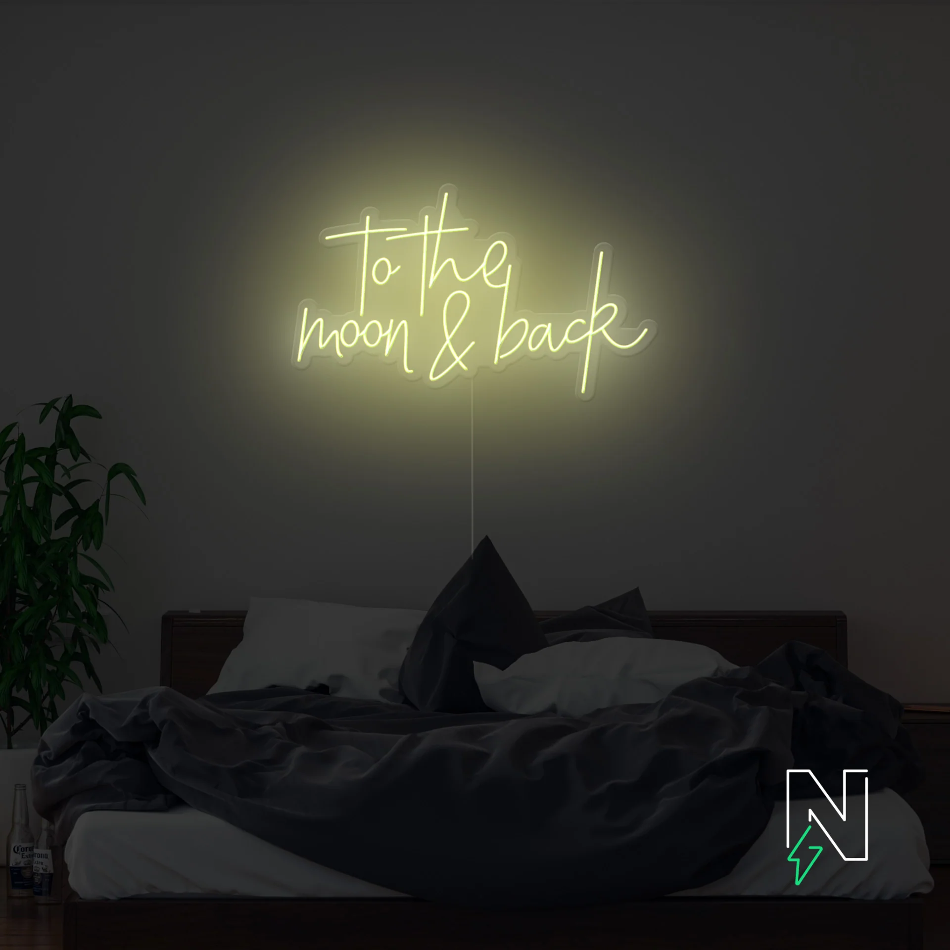 To The Moon And Back Neon Sign - Image 6