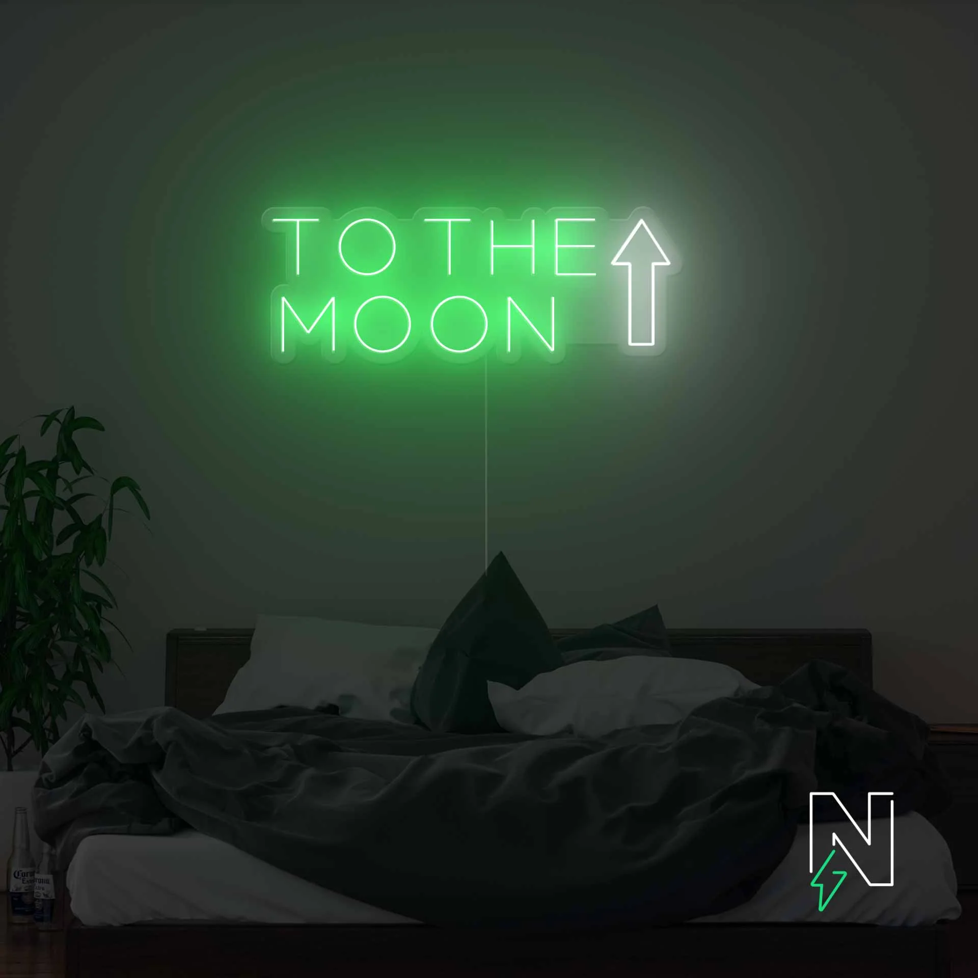 To The Moon Neon Sign - Image 3