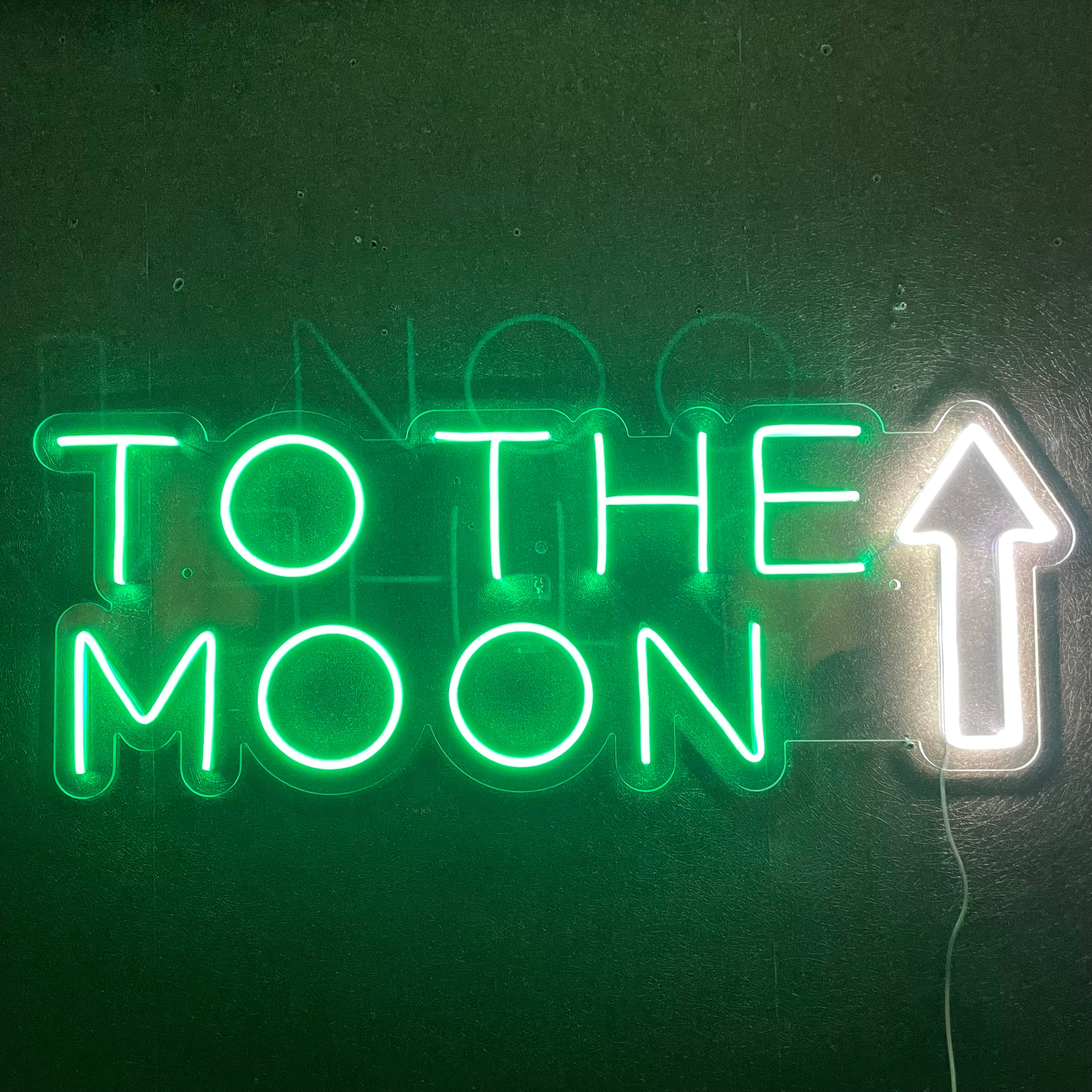 To The Moon Neon Sign - Image 4