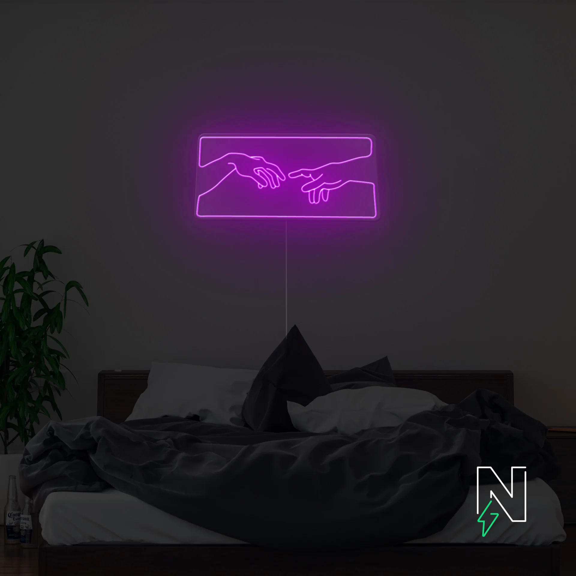 Touch Of God Neon Sign - Image 10