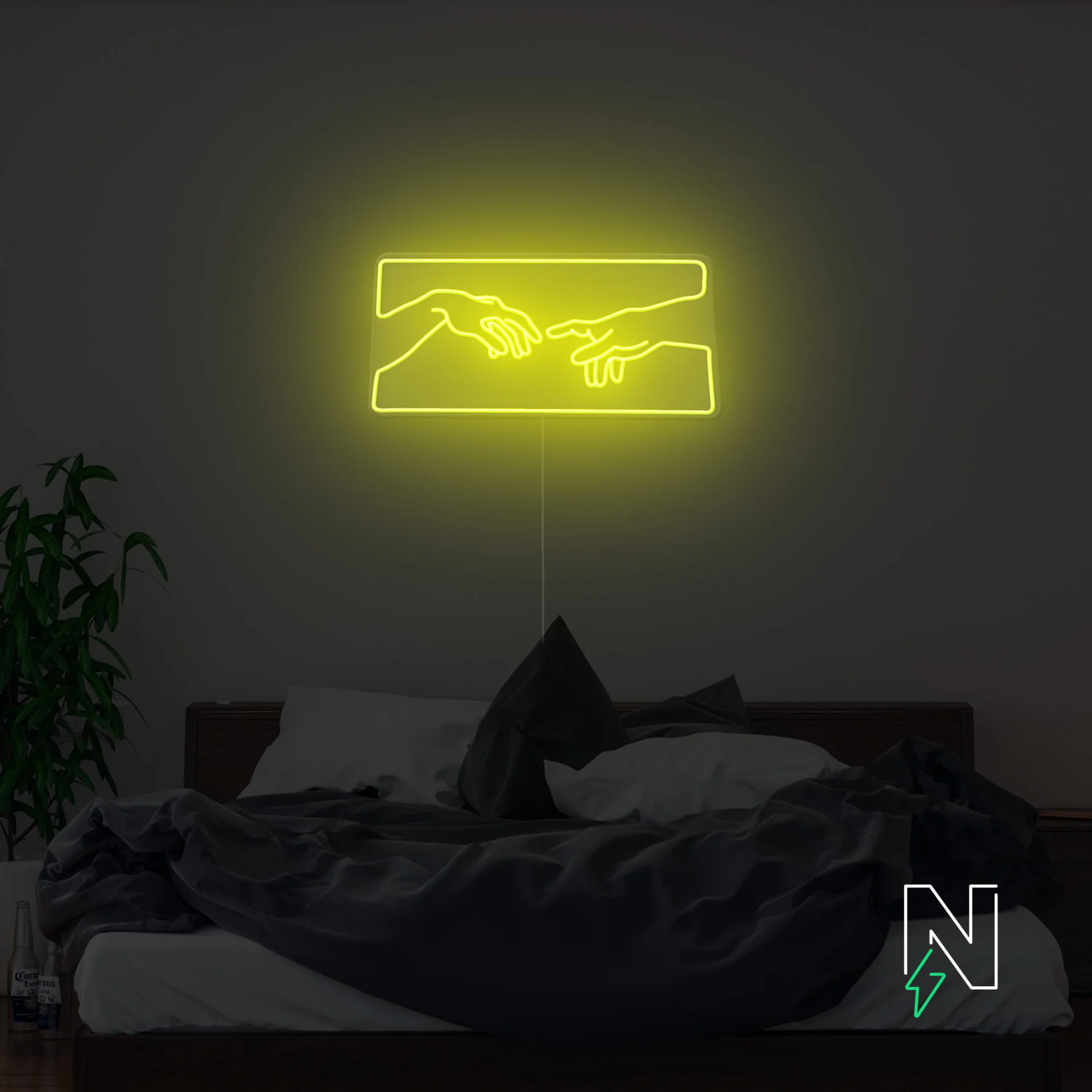 Touch Of God Neon Sign - Image 2