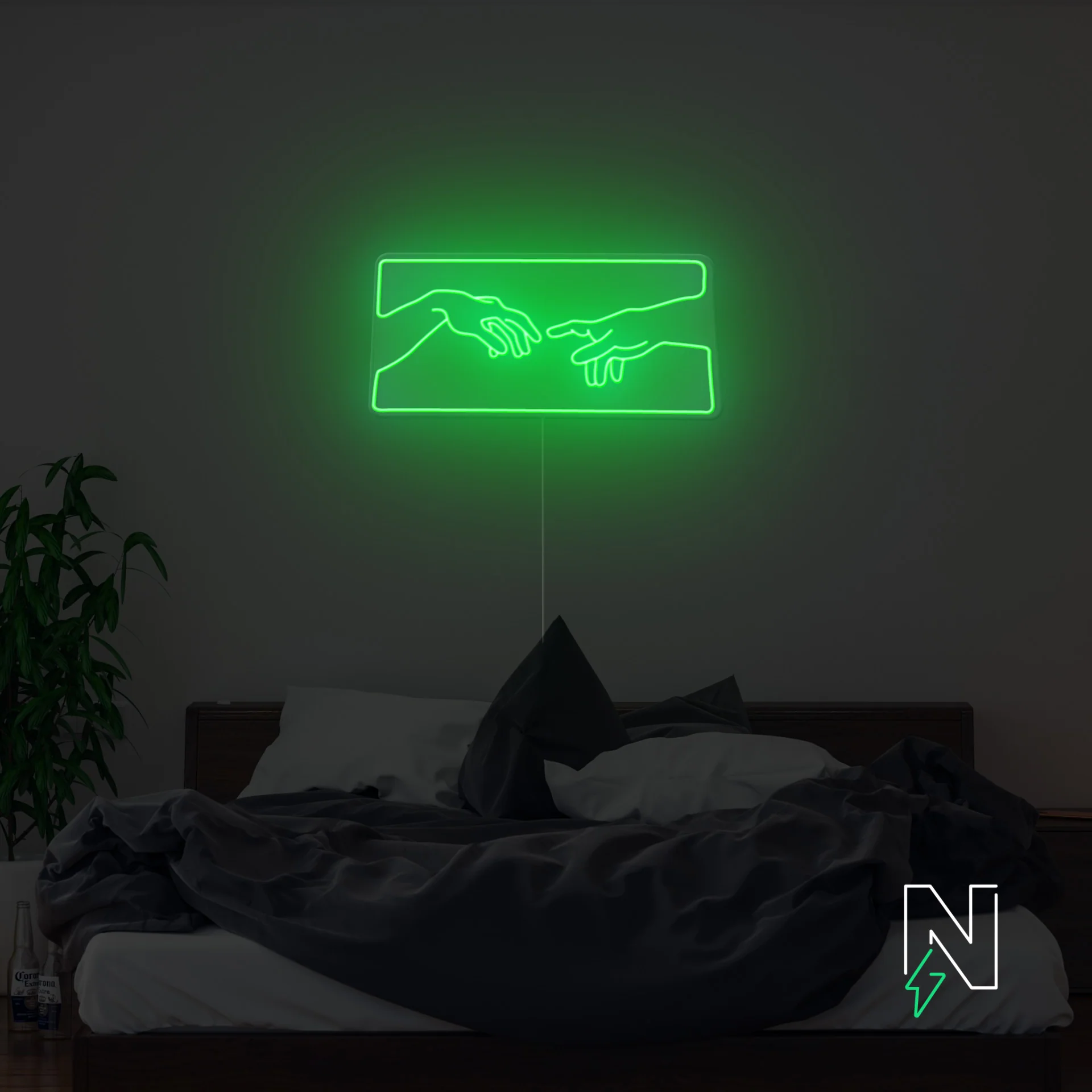 Touch Of God Neon Sign - Image 4