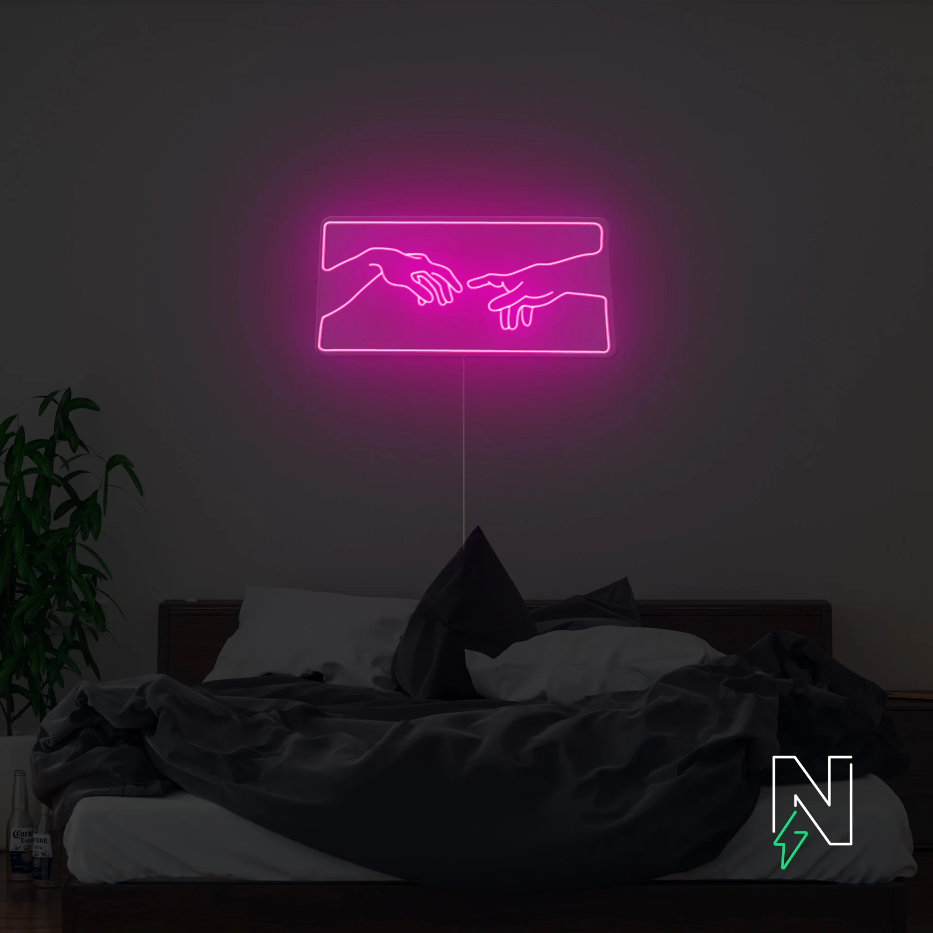 Touch Of God Neon Sign - Image 5