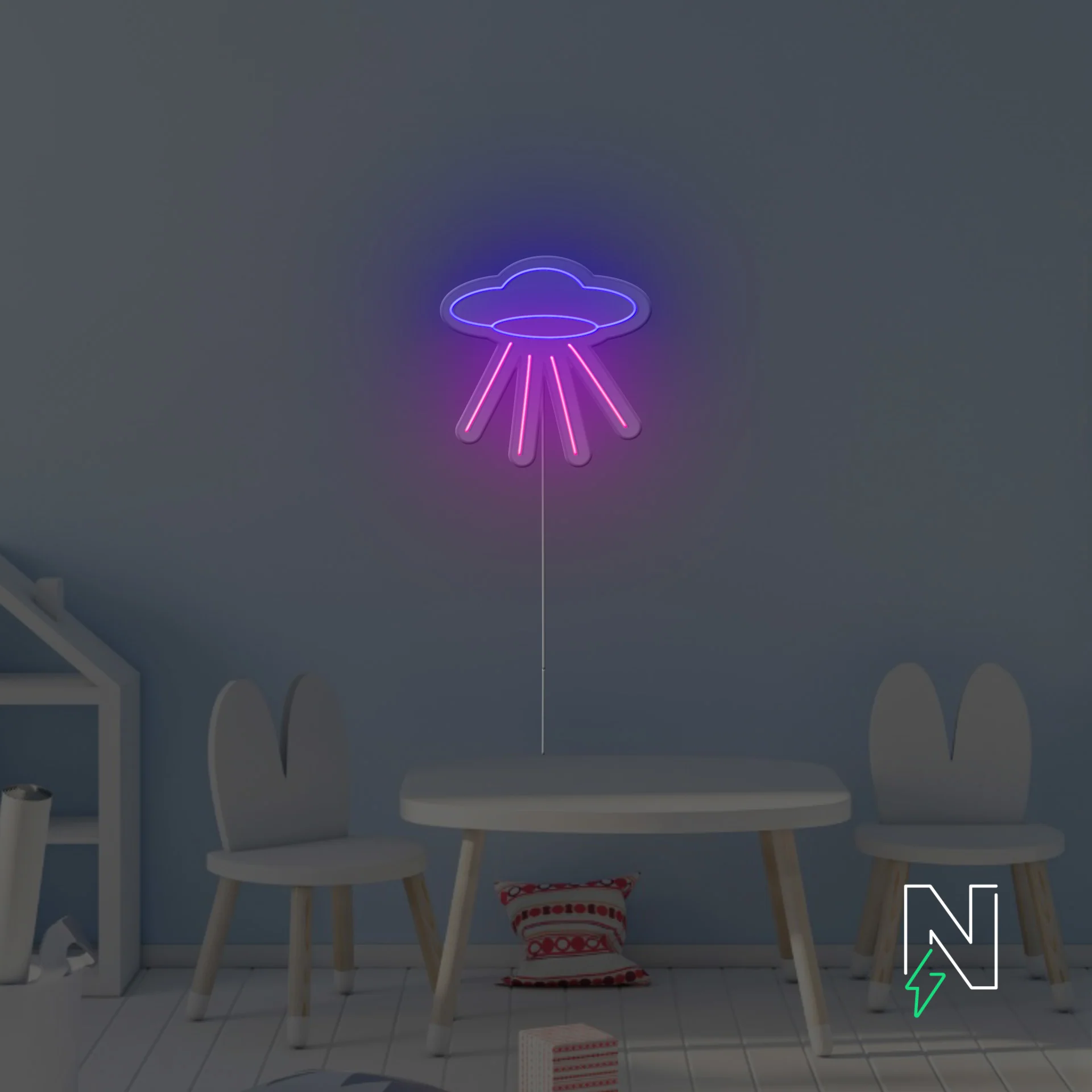 UFO Neon Sign - Image 2