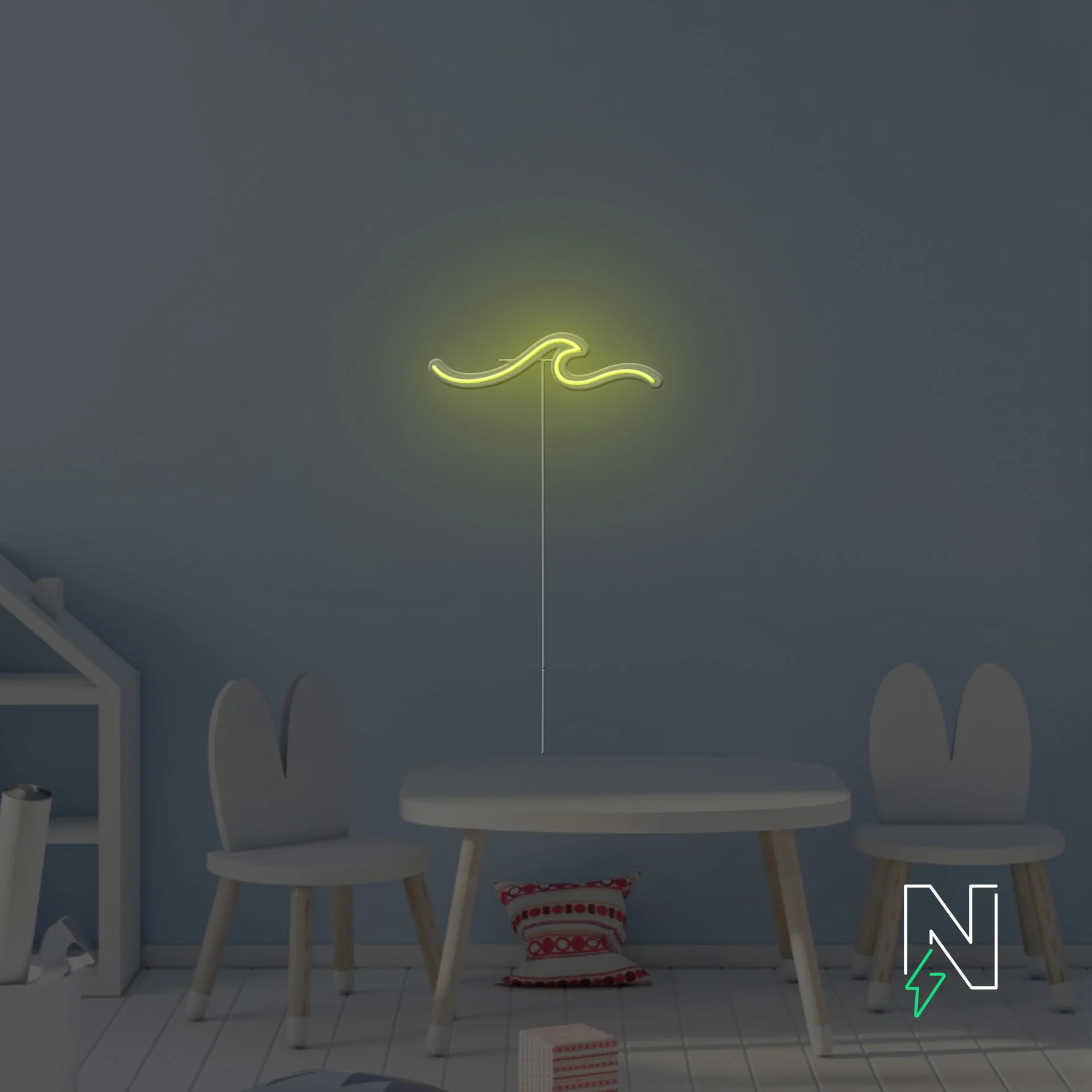 Wave Neon Sign - Image 2