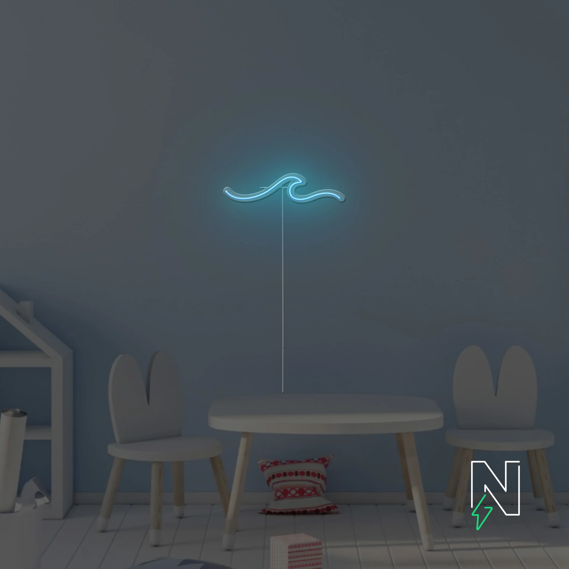 Wave Neon Sign - Image 8