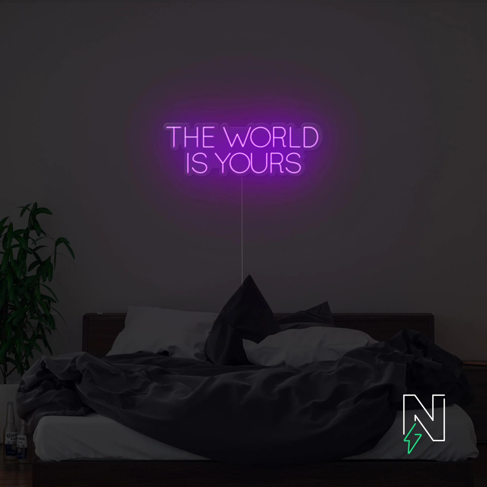 The World Is Yours Neon Sign - Image 10