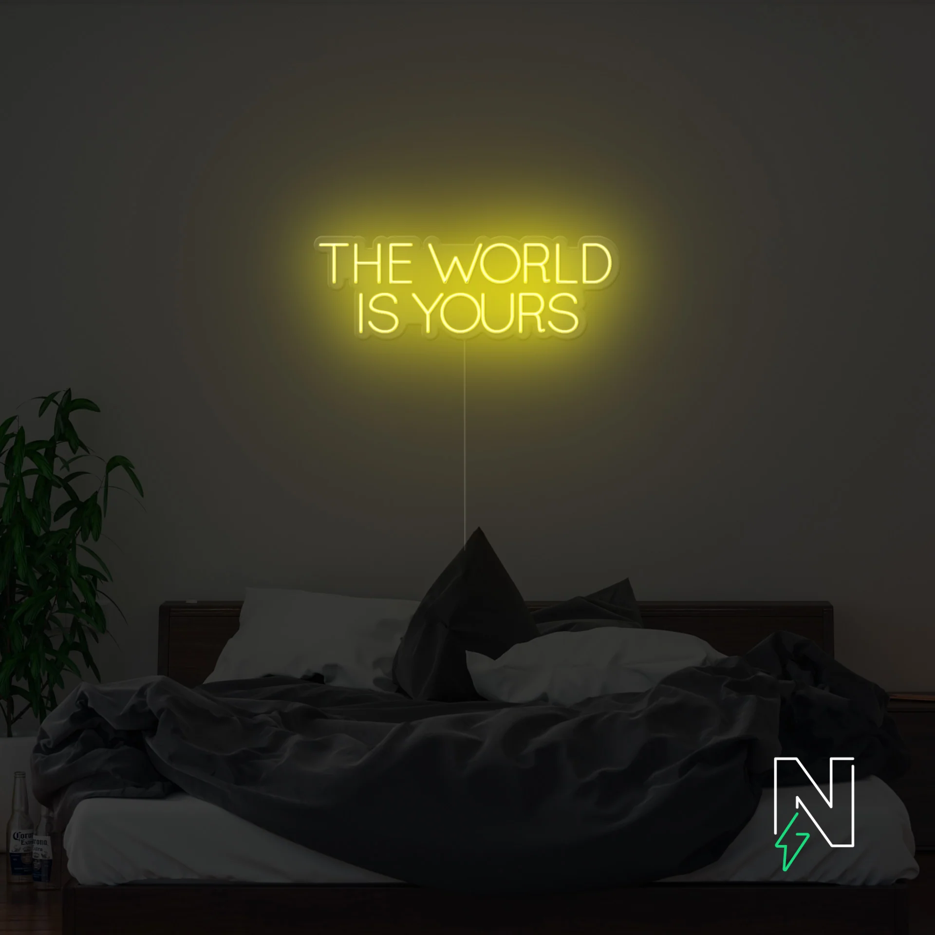 The World Is Yours Neon Sign - Image 2