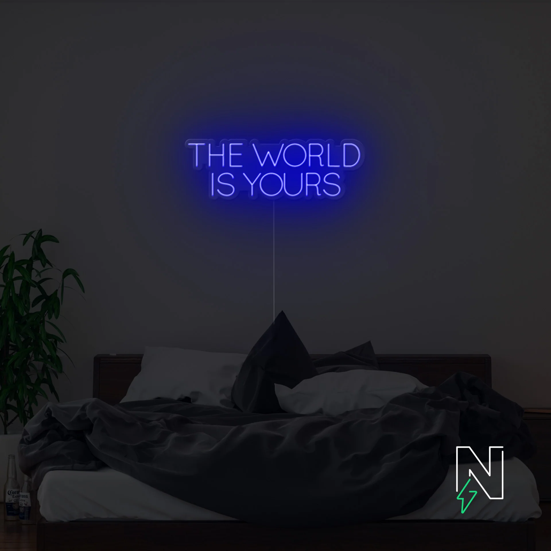 The World Is Yours Neon Sign - Image 3