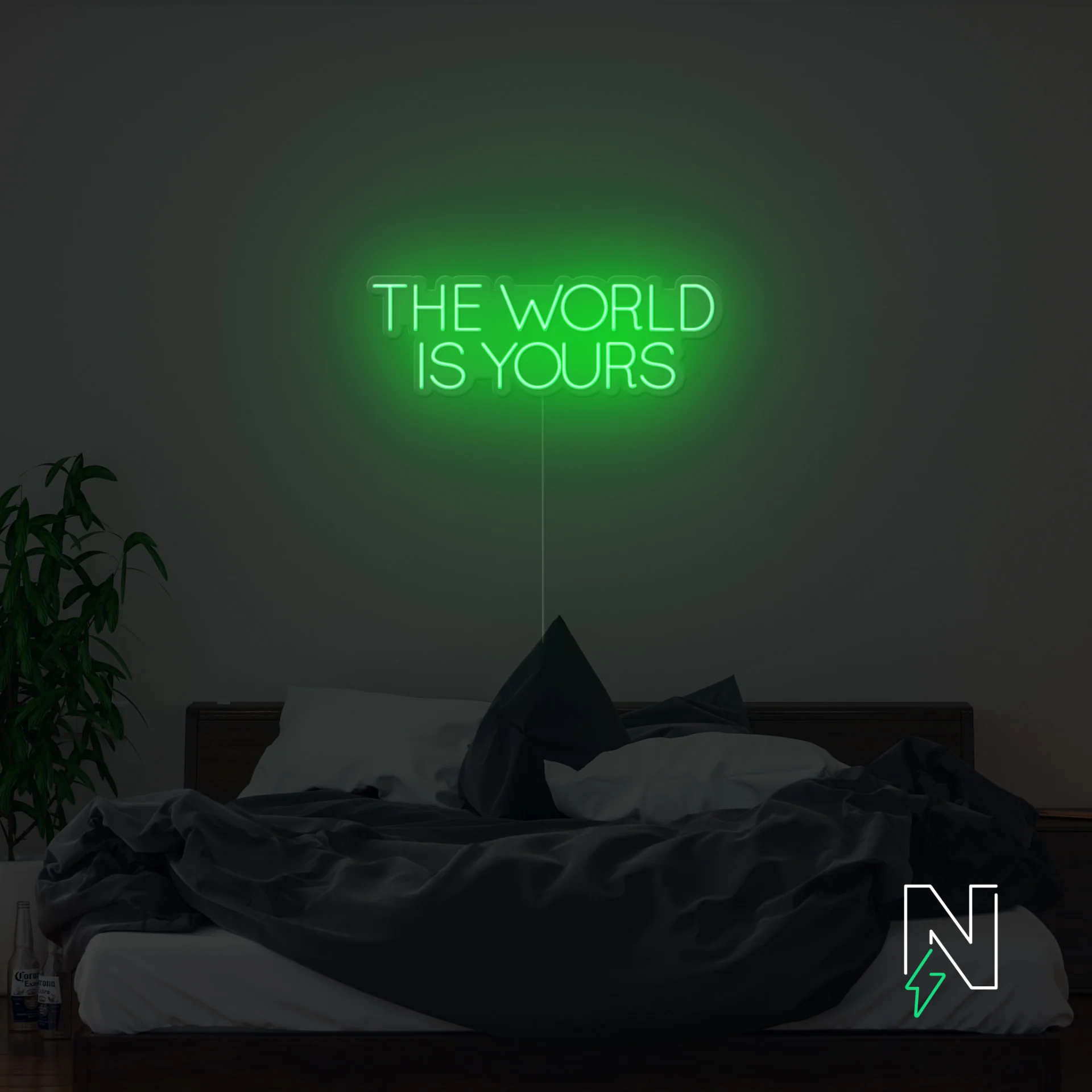 The World Is Yours Neon Sign - Image 4