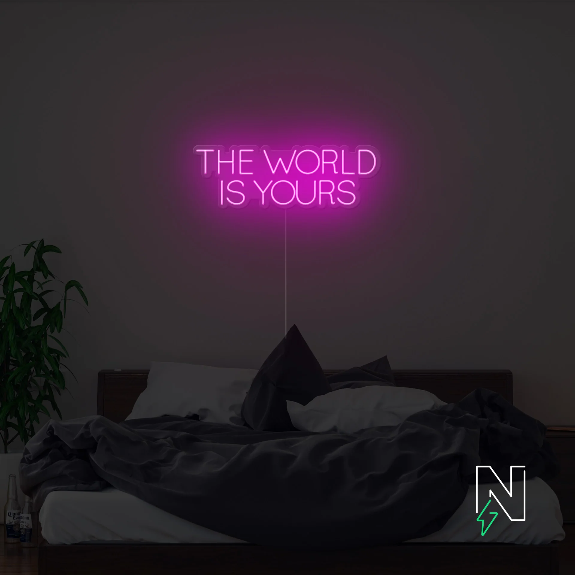 The World Is Yours Neon Sign - Image 5