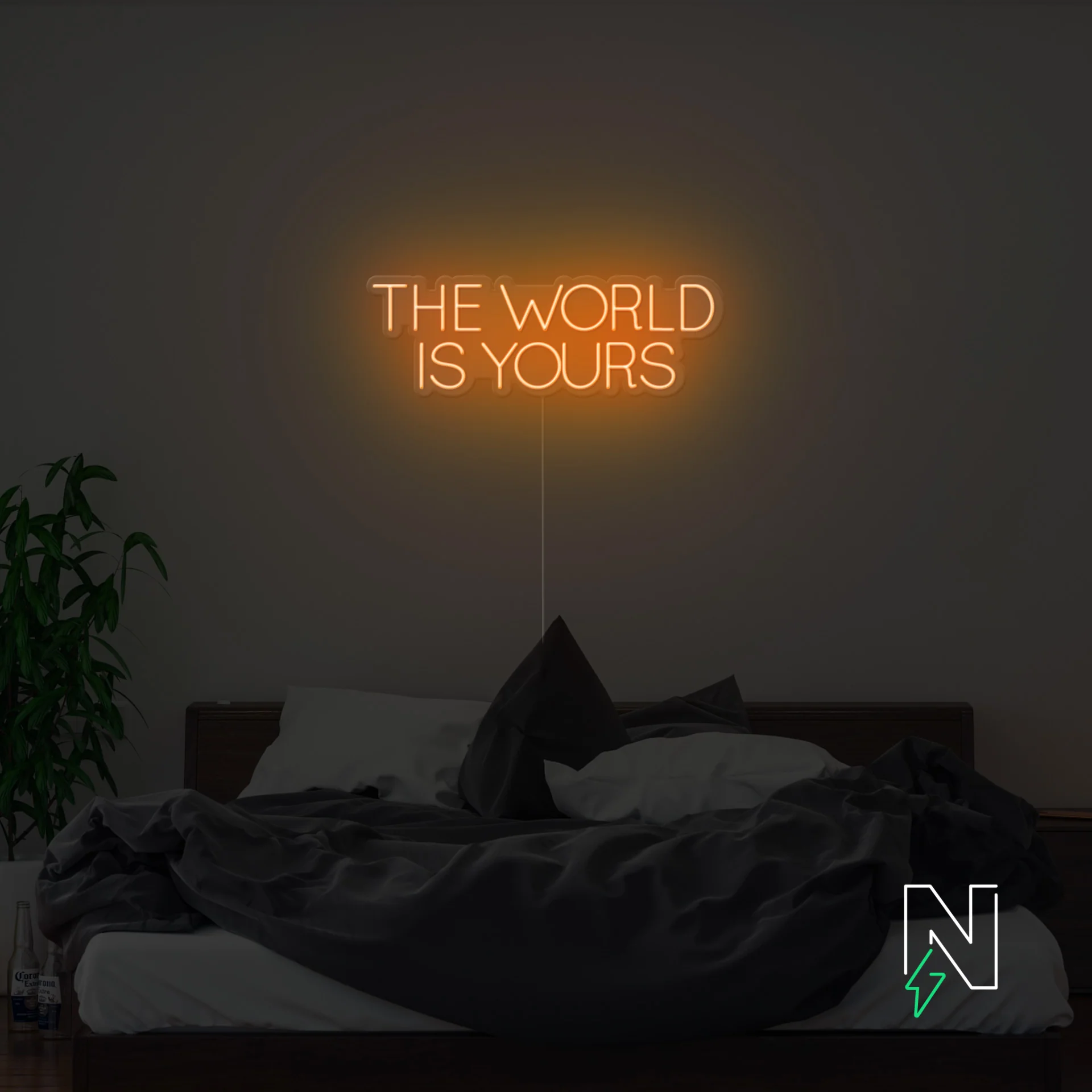 The World Is Yours Neon Sign - Image 9